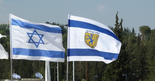 Flaggen in Israel
