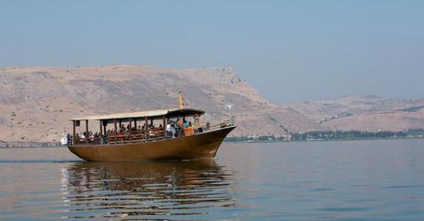 Boot auf dem See Genezareth