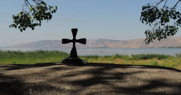 Blick auf den See Genezareth