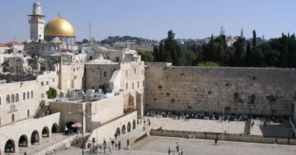 Blick auf Klagemauer, Jerusalem
