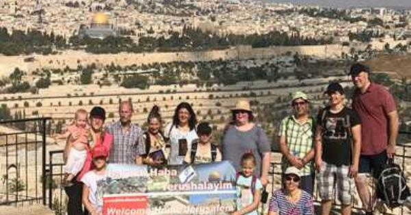 Gruppe Welcome Home Jerusalem 2017