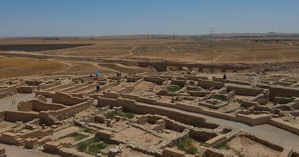 Überblick der Ausgrabungen von Tel Be'er Sheva