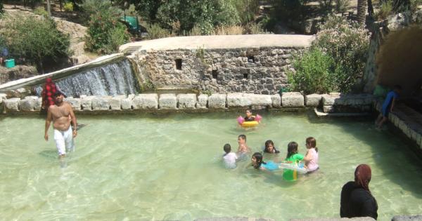 Gan Hashlosha Kinderbecken
